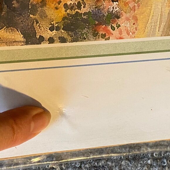 Tropical Beach Scene Litho Art Print By Jackie Sailboat VTG 1999 Scafa Art 20x16 - Picture 10 of 12